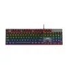 Kép 1/4 - NOXO Retaliation (Brown switch) RGB Mechanikus Gamer Billentyűzet
