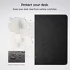 Kép 6/9 - Spigen LD302M Íróasztal alátét mágneses kábeltartóval, Egérpad, Fekete
