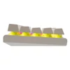 Kép 5/8 - White Shark Wakizashki Fehér (Blue Switches) Angol kiosztású Fehér Mechanikus Gamer Billentyűzet