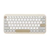 Kép 1/8 - Asus Marshmallow KW100 HU kiosztású Vezeték nélküli billentyűzet Oat Milk