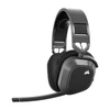 Kép 1/8 - Corsair HS80 MAX RGB Dolby Atmos Vezeték nélküli Gamer Headset Szürke