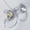 Kép 5/10 - FiiO JD1 Hi-Res Vezetékes Fülhallgató Mikrofonnal Ezüst színű