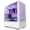 Kép 1/6 - NZXT H5 Flow RGB CC-H51FW-R1 matt fehér ház