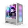 Kép 2/6 - NZXT H5 Flow RGB CC-H51FW-R1 matt fehér ház