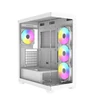 Kép 5/6 - Raidmax i800 Táp nélküli ablakos ATX ház Fehér