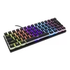 Kép 2/6 - White Shark Ashiko Angol 60%-os Fekete (Piros Switch) Mechanikus  Gamer Billentyűzet