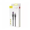 Kép 2/2 - Baseus Cafule HW USB-A USB-C 40W gyorstöltő adatkábel 1m szürke/fekete