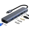 Kép 3/3 - Iris IH6-22 6in1 (3xUSB/1xLAN/1xHDMI/1xDP-USB-C 100W) Dokkoló