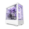 Kép 1/6 - NZXT Midi H5 Elite Edition Matt Fehér ATX Számítógép ház