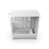 Kép 3/6 - NZXT H5 Flow RGB (2024) Matt Fehér ATX Számítógép ház