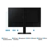 Kép 5/5 - Samsung ViewFinity S6 S60D LS27D600EAUXEN 27" QHD Monitor