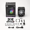 Kép 5/5 - COOLER MASTER MasterAir MA612 Stealth ARGB, LGA1700 támogatással, fekete CPU hűt