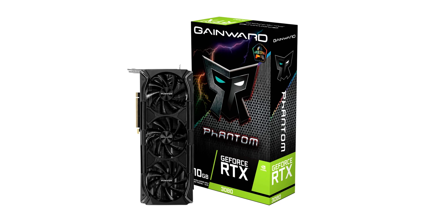 Gainward GeForce RTX 3080 Phantom+ 10G (471056224-2119) Videokártya