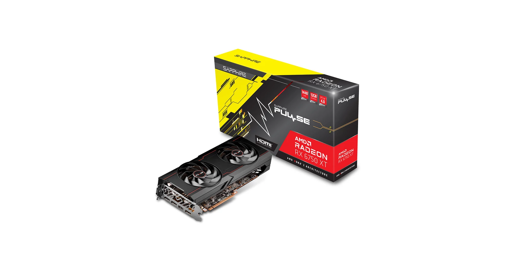 Sapphire Pulse AMD Radeon RX 6750 XT (11318-03-20G) Videokártya