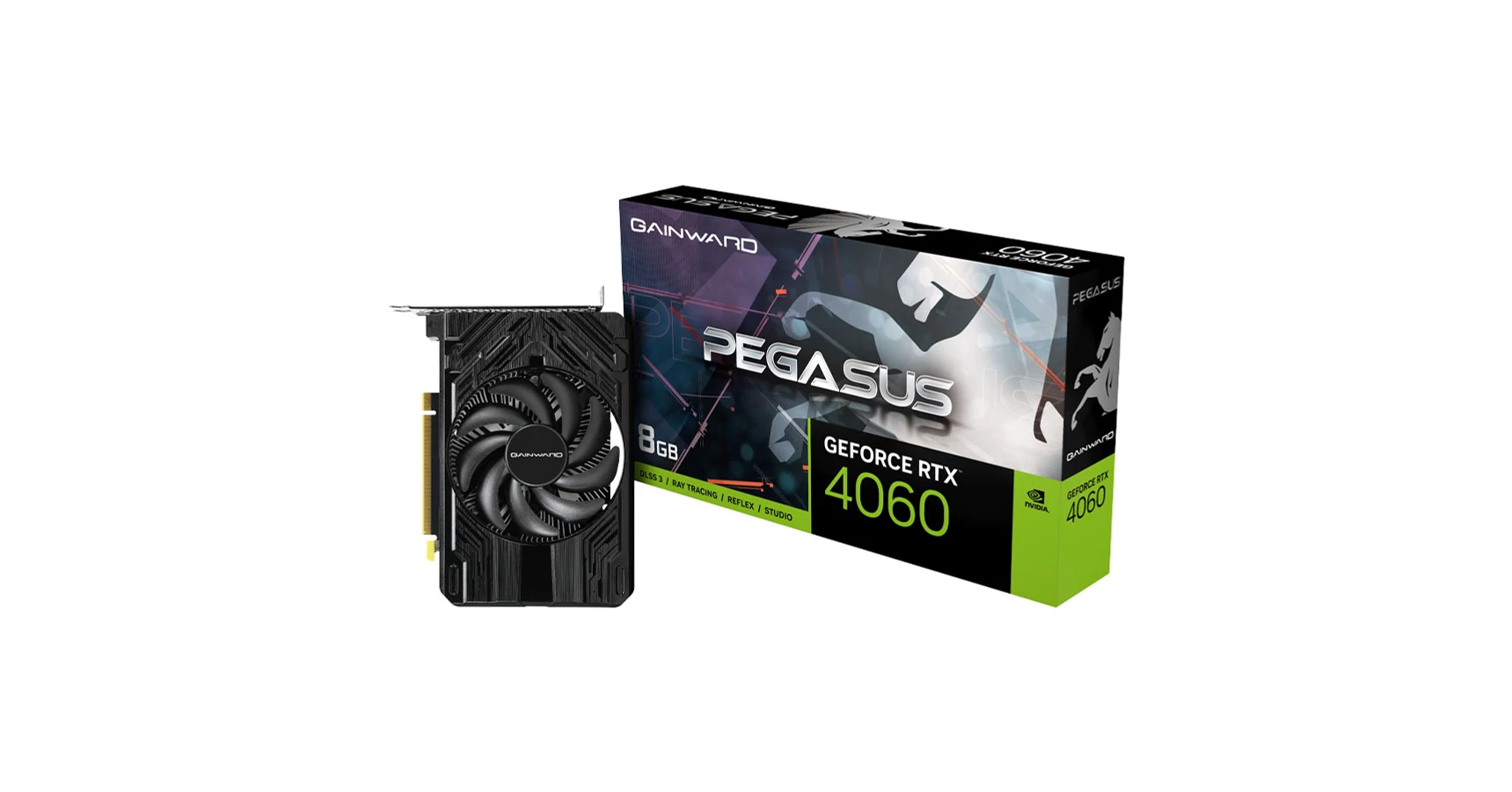 Gainward GeForce RTX 4060 Pegasus V1 8GB GDDR6 (NE64060019P1-1070E) Videokártya