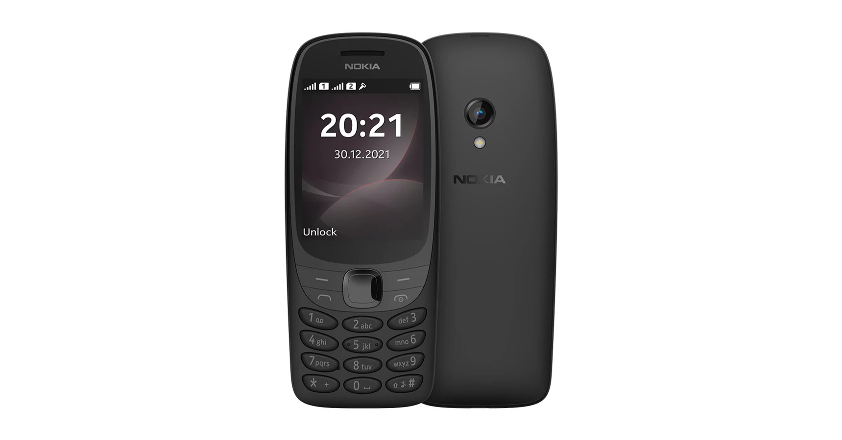 Nokia 6310 TA-1400 Dual SIM Fekete Kártyafüggetlen Mobiltelefon
