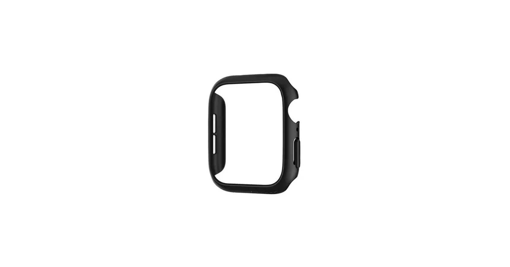 Spigen Thin Fit Apple Watch S4/S5/S6/SE 44mm Fekete tok