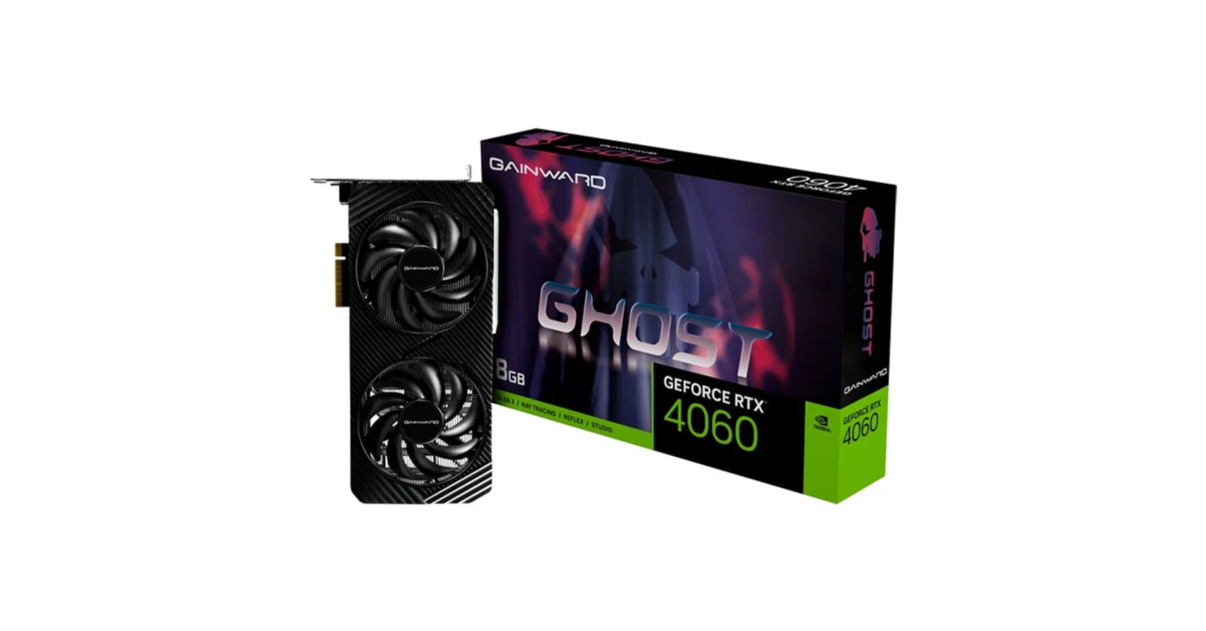 Gainward GeForce RTX 4060 Ghost 8GB GDDR6 Videokártya