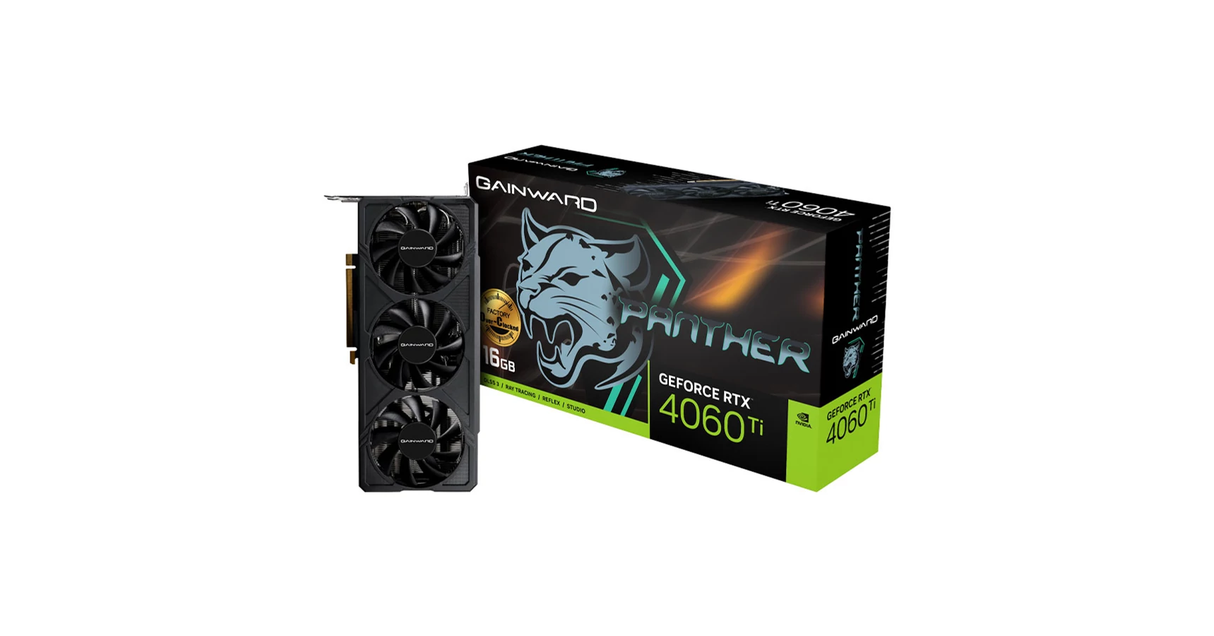 Gainward GeForce RTX 4060 Ti Panther OC 16GB GDDR6  Videokártya