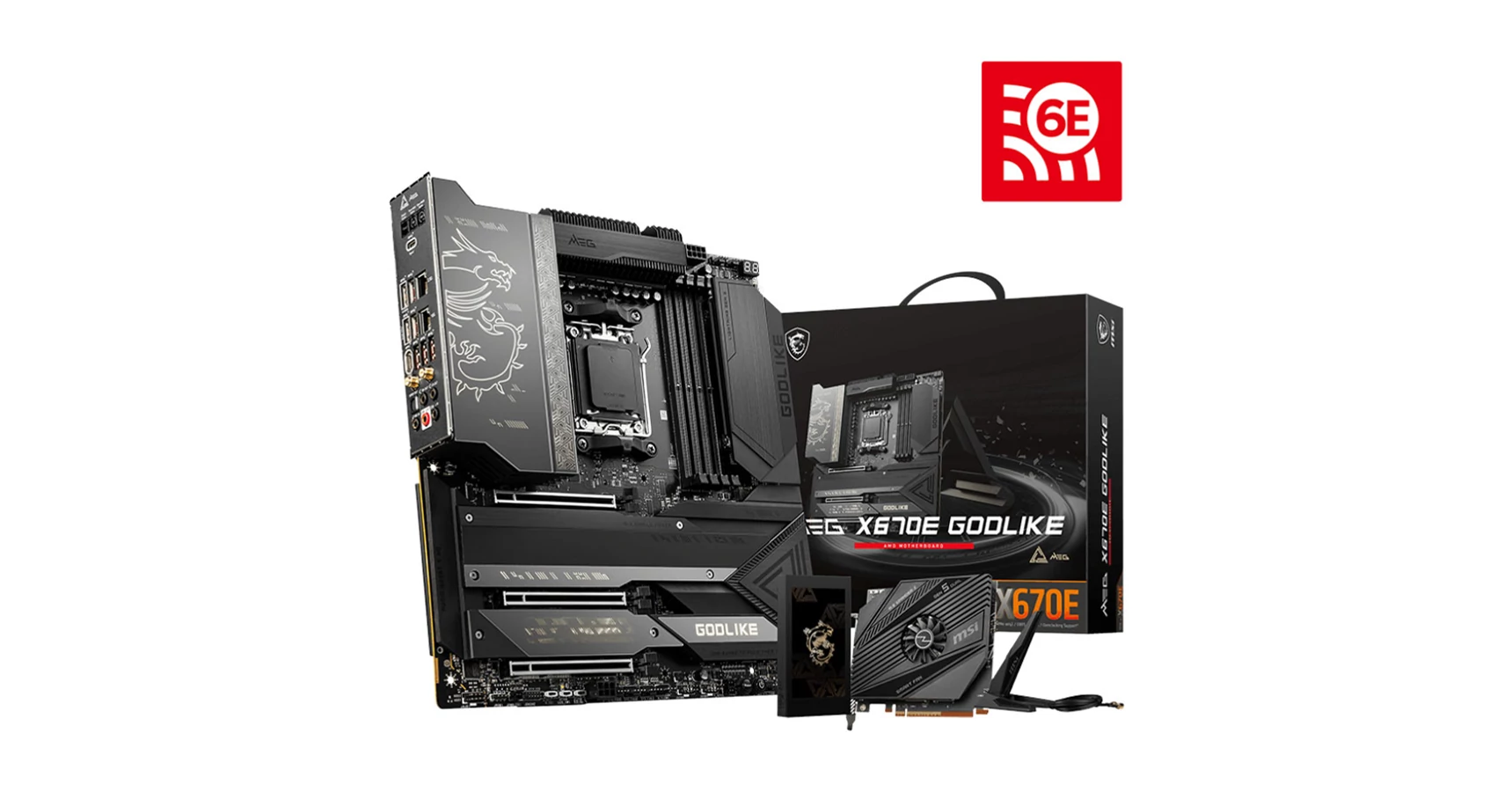 MSI MEG X670E Godlike AMD AM5 Extended ATX Alaplap