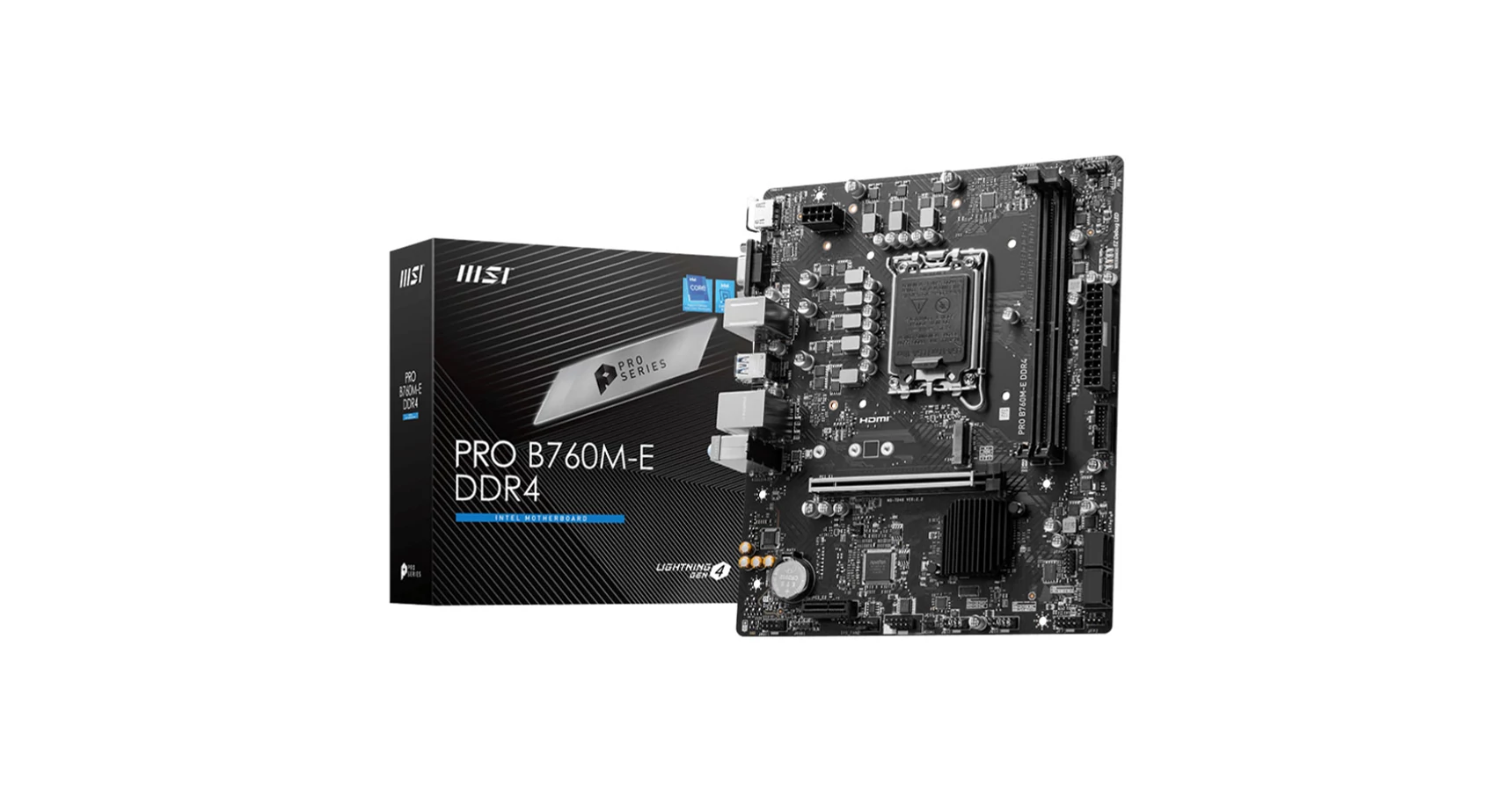 MSI PRO B760M-E Intel LGA1700 microATX Alaplap