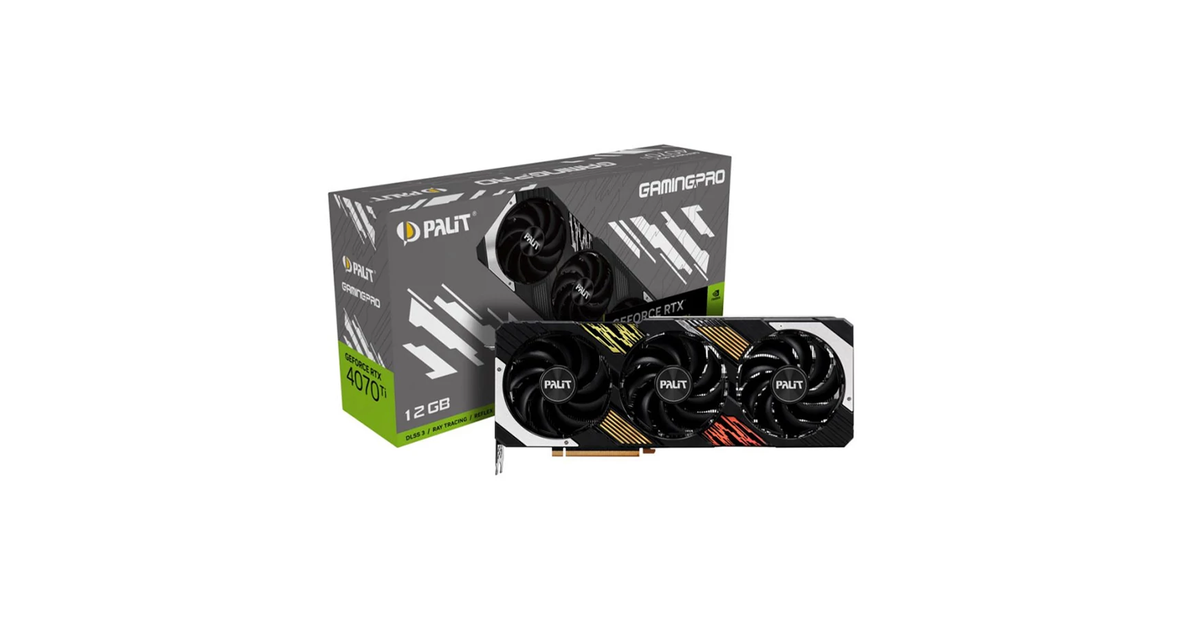Palit GeForce RTX 4070 Ti GamingPro 12GB GDDR6X (NED407T019K91043A) Videokártya