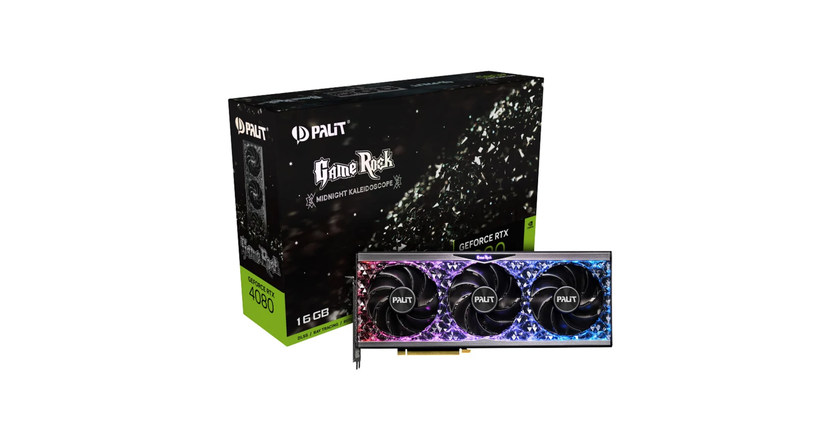 Palit GeForce RTX 4080 GameRock 16GB GDDR6X (NED4080019T21030G) Videokártya