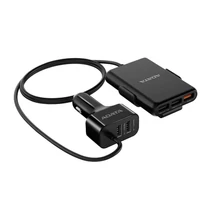 Adata CV0525 Áramkör Védelemmel 5 portos Autós Töltő