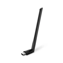 TP-Link Archer T2U Plus USB 2.0 AC600 Dual Band Vezeték nélküli USB Adapter Fekete