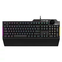 Asus TUF Gaming K1 Billentyűzet HUN Fekete