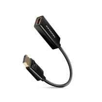 Axagon (RVD-HI14N) DisplayPort - HDMI 4K/30HZ 0,15m Aktív Fekete Adapter