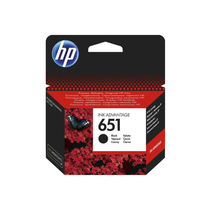 HP C2P10AE (651) fekete tintapatron
