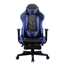Iris GCH200BK Gamer szék Fekete/Kék