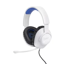 JBL Quantum 100P Gamer Konzol fejhallgató Fehér Kék