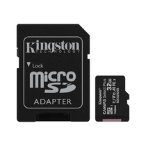 Kingston 32GB SD micro Canvas Select Plus (SDCS2/32GB) Memória kártya Adapterrel