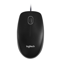 Logitech B100 Vezetékes Egér Fekete