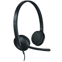 Logitech H340 USB Headset Fejhallgató Fekete