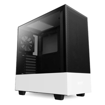 NZXT H510 Flow Fekete-Fehér ATX (CA-H52FW-01) Számítógép ház