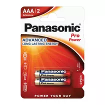 Panasonic AAA 2db Pro Power LR03PPG/2BP Alkáli Elem