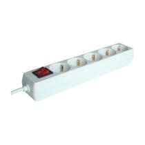 Tracon Electric HK5 Elosztó 1,5m 5-ös kapcsolós Fehér