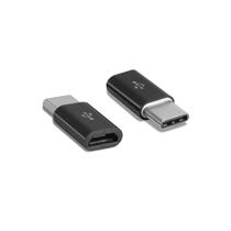 VCOM (CA433) USB-C Apa - Micro USB Anya Fekete Kábel Átalakító