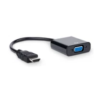 VCOM (CG591-B-0.15) HDMI-VGA Fekete Átalakító Kábel