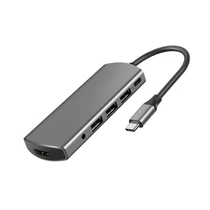 VCOM (CU466) USB-C Ezüst Adapter Átalakító Kábel