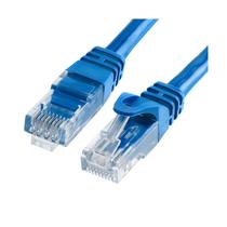VCOM (NP611B-L-1M) Hálózati UTP Cat6 Patch 1m Kék Kábel