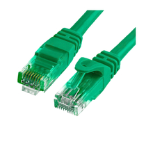 VCOM (NP611B-N-1M) Hálózati UTP Cat6 Patch 1m Zöld Kábel