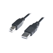 VCOM Nyomtató kábel USB 2.0 1,8M Fekete