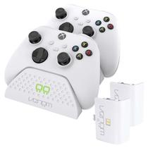 Venom VS2871 Xbox Series S/X & One Fehér Dupla Töltőállomás + 2db Akkumulátor