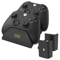 Venom VS2881 Xbox Series S/X & One Fekete Dupla Töltőállomás + 2 db Akkumulátor