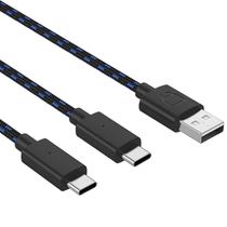 Venom VS5002 Dual Play &amp; Charge 3 méter Type-C -USB töltőkábel