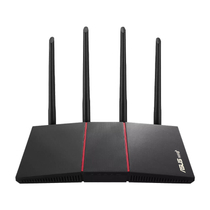 Asus RT-AX55 AX1800 Gigabit Wi-Fi 6 Vezeték nélküli Router Fekete